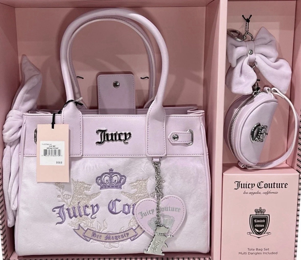 Juicy Couture Daydreamer Her Majesty Heritage in Lilac Mist