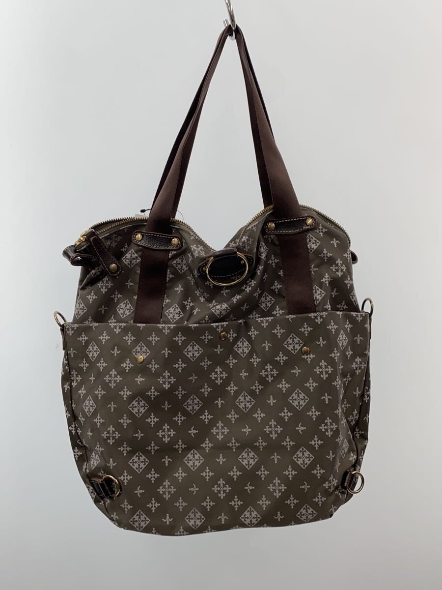 russet bag nylon BRW all-over pattern