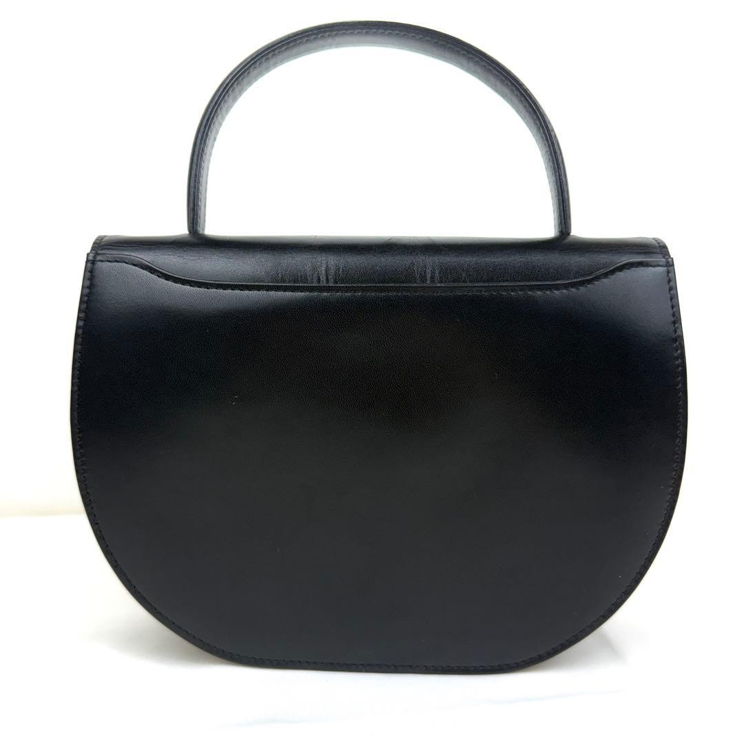 GIVENCHY Hand Bag Tote Purse 4G Leather Black Authentic