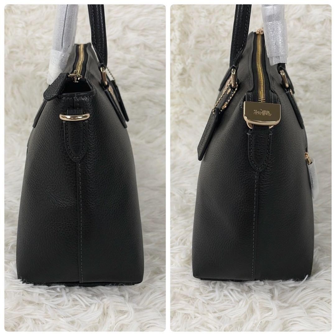 Item Coach Georgia Satchel 2way Handbag CR156 Black