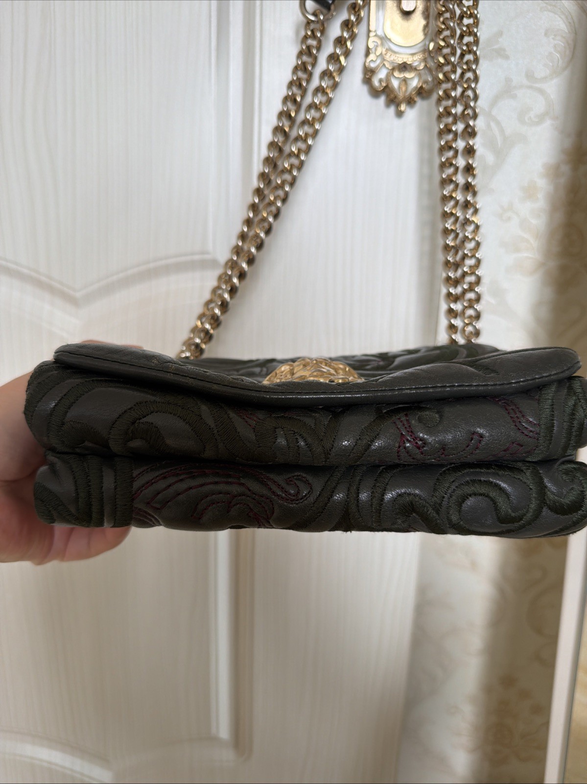 versace bag women, original retail $2595 USD, made in Italy.limited Edition