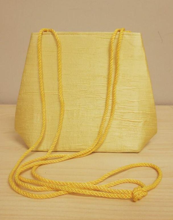 Venetia Stvdivm Handbag Purse Opera Bag in Yellow NWOT