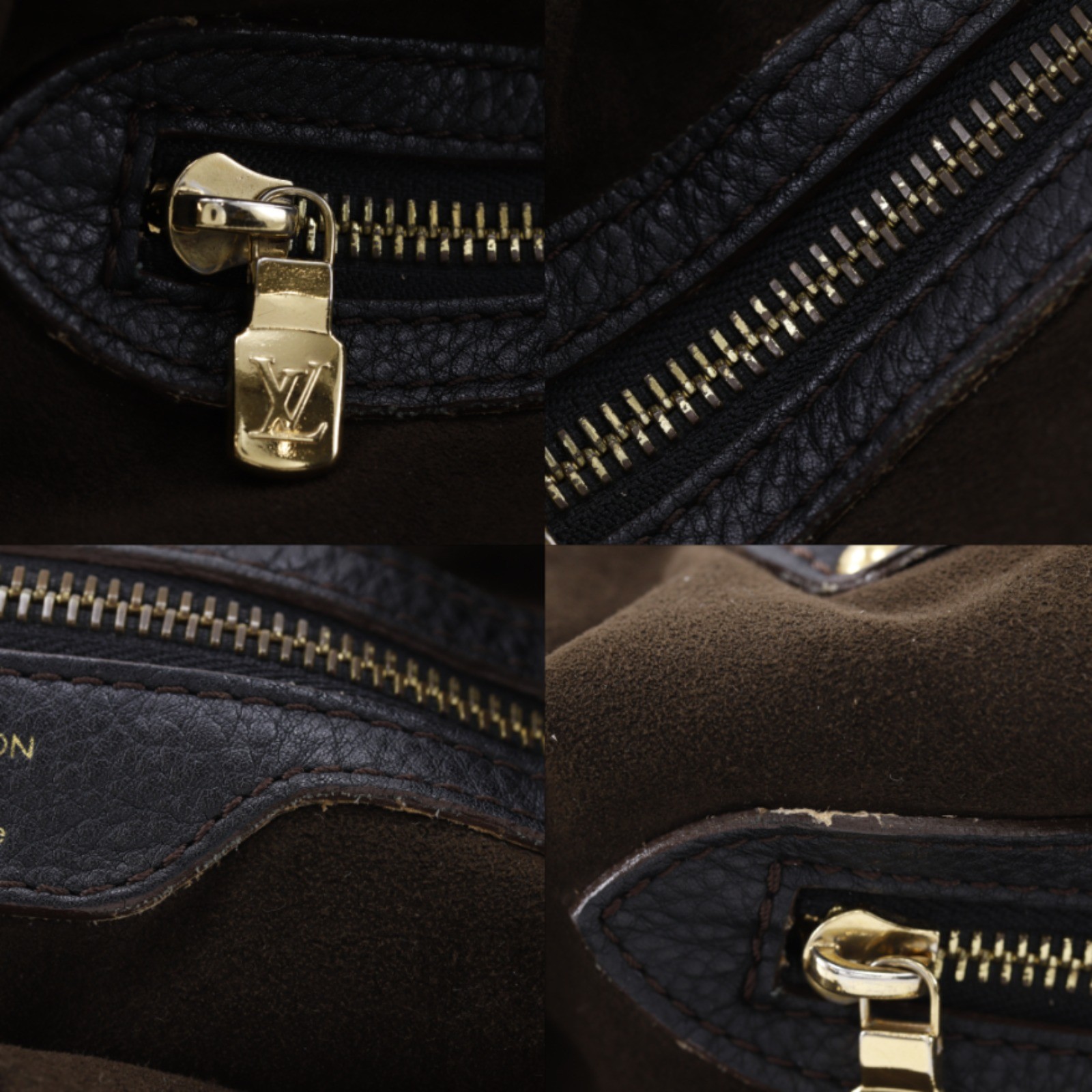 LOUIS VUITTON Mahina L Tote Bag M95765 Noir black Monogram Mahina Women