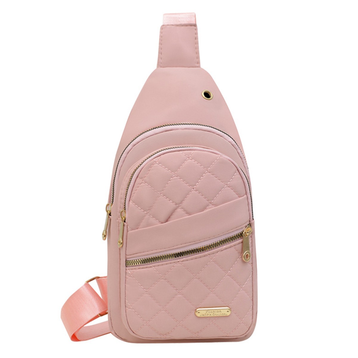 Multi Layer Women’s Single Shoulder Bag Outdoor Leisure Crossbody Bag Chest Bag
