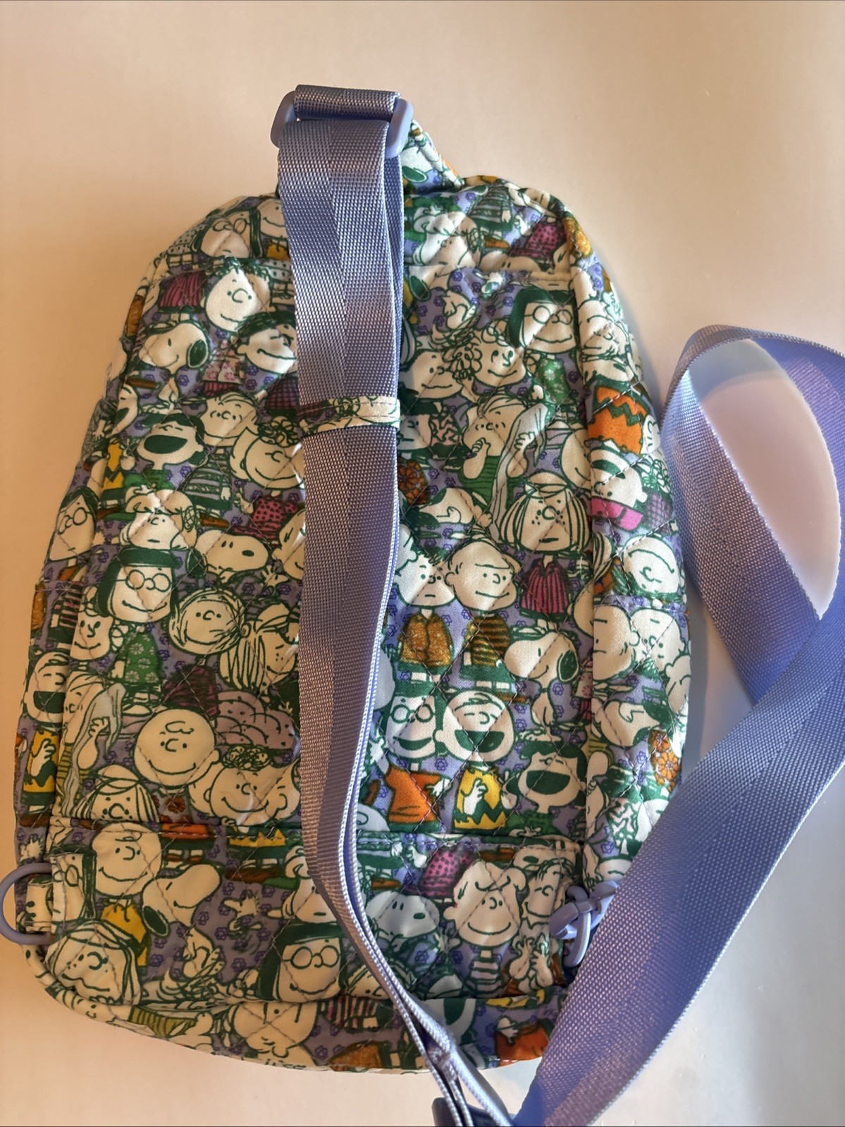 Vera Bradley X Peanuts Peanut Pals Lorman Sling Backpack