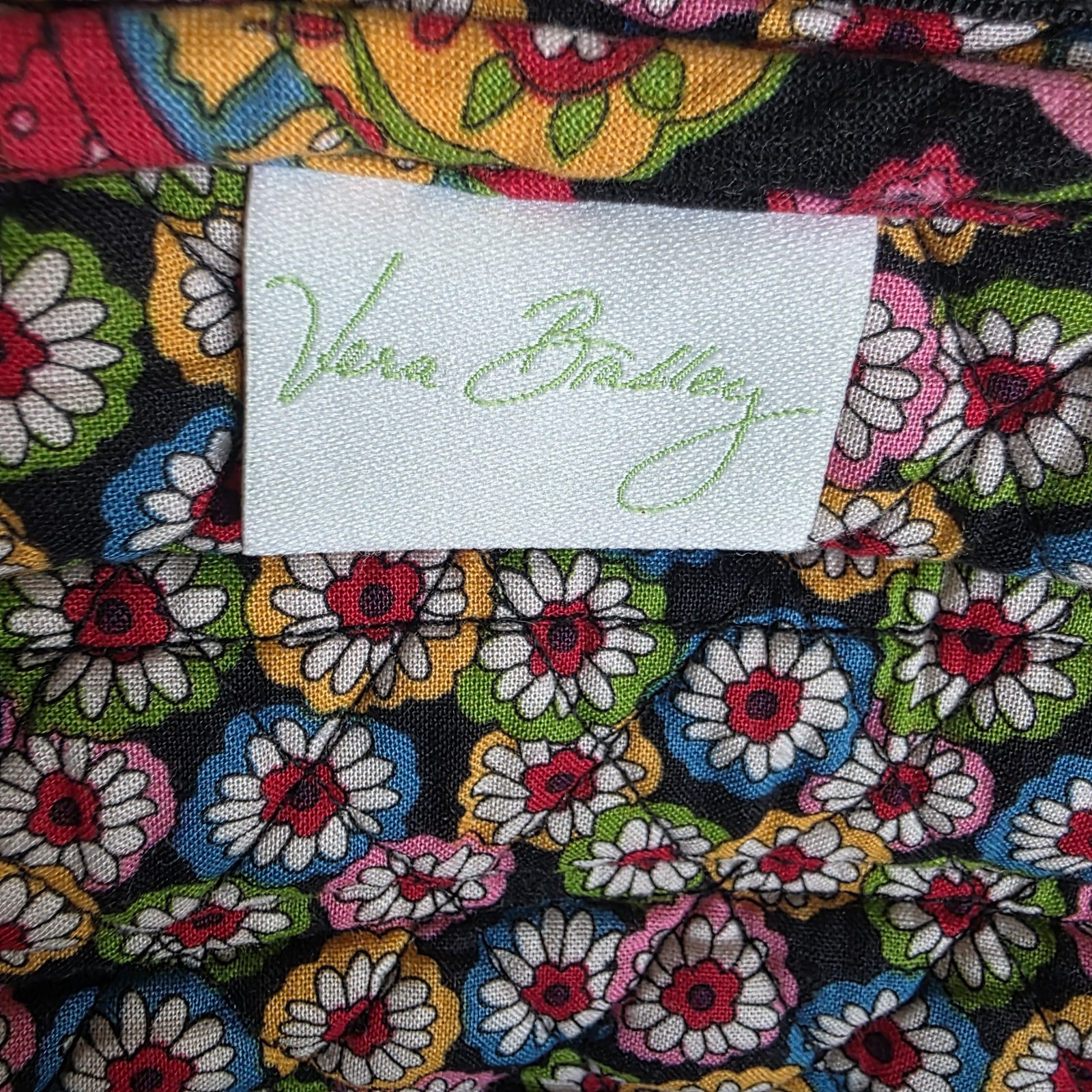 Vera Bradley Small Purse Style Backpack Symphony In Hue Adjustable