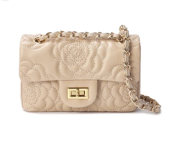 Tiffany & Fred Paris Smooth Leather Crossbody Women’s Tan