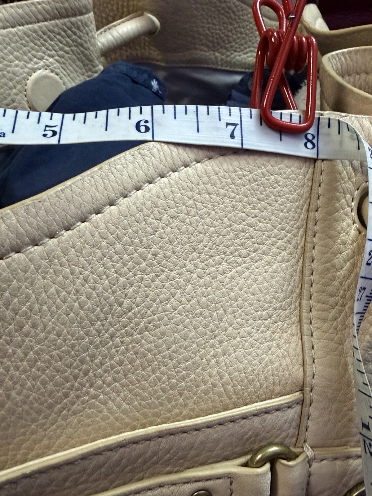 Cole Hann Purse Cream Shoulder Bag