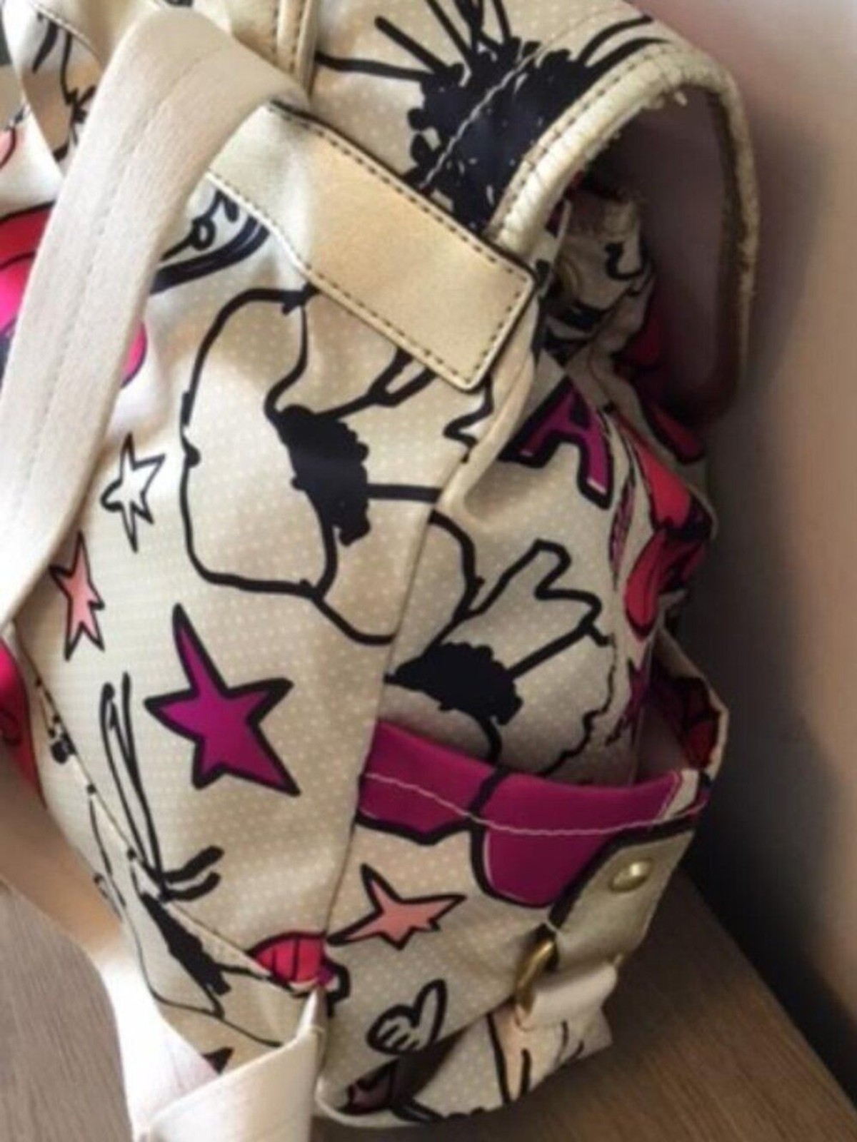 Coach Kyra Floral Poppy F19284 Backpack Handbag Purse and Wristlet w/Hangtags