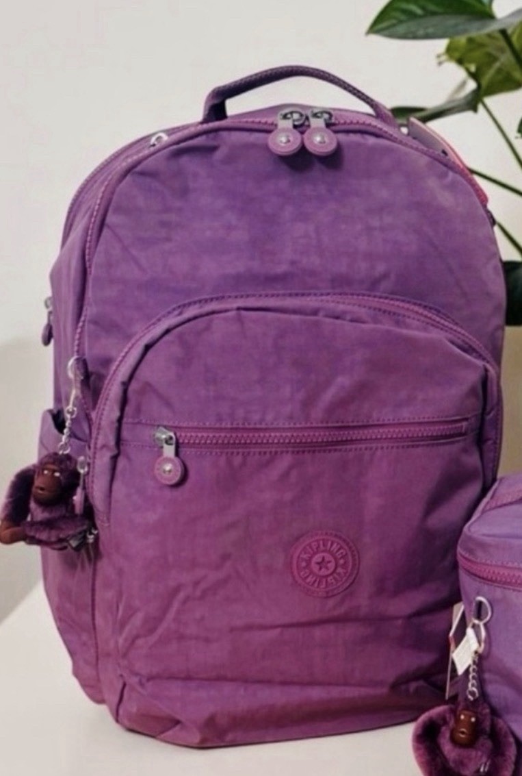 Kipling Seoul XL 17” Laptop Backpack Passion Purple
