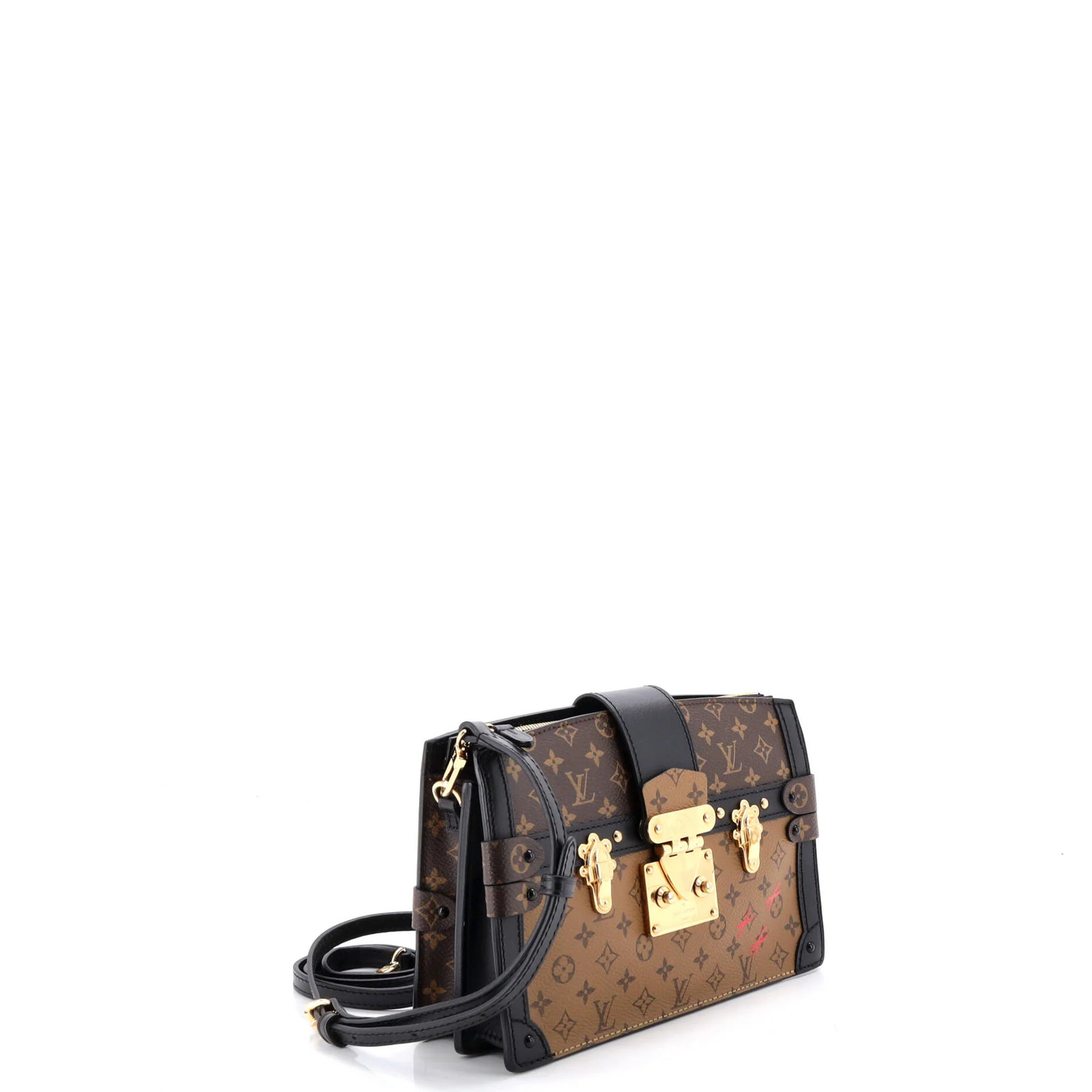 Louis Vuitton Trunk Clutch Reverse Monogram Canvas