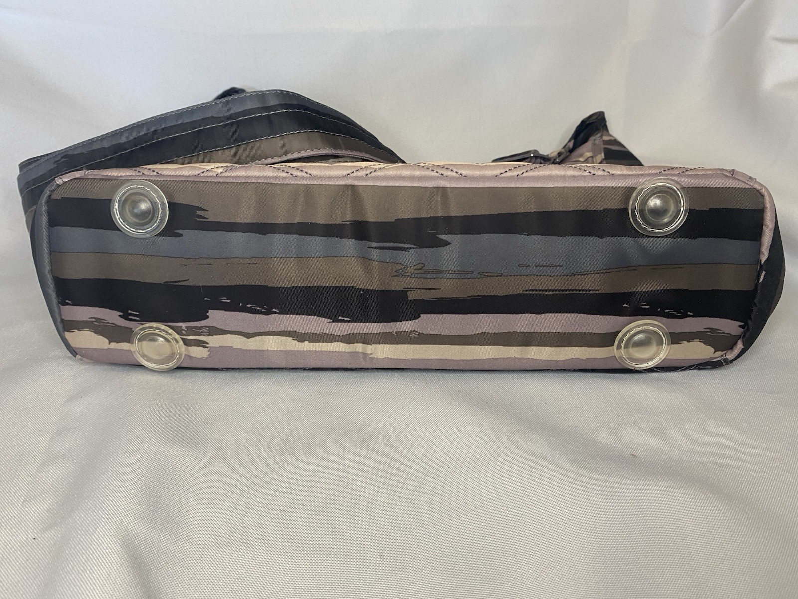 Lug Camper Camouflage Pattern Crossbody RFID Zip Closure Multi Compartment