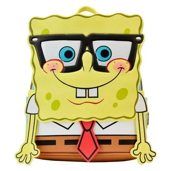 Loungefly Nickelodeon Glasses SpongeBob SquarePants Mini Backpack Exclusive