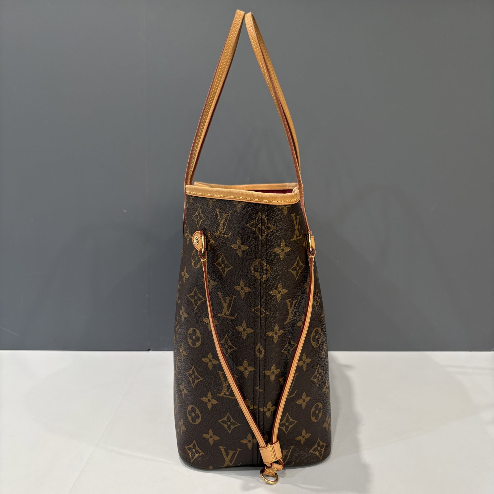 Louis Vuitton Neo Neverfull Mm Brown Monogram (ml032226b0)