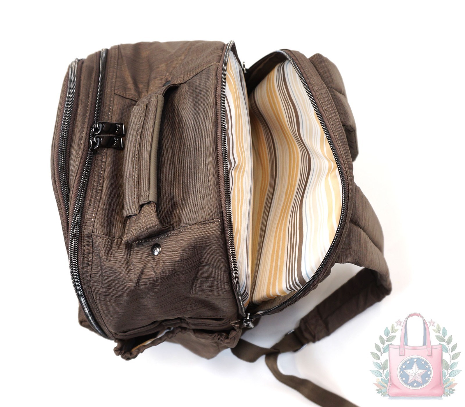 ❤️ Lug Summit 2 Brushed Walnut XL Backpack Campus Travel