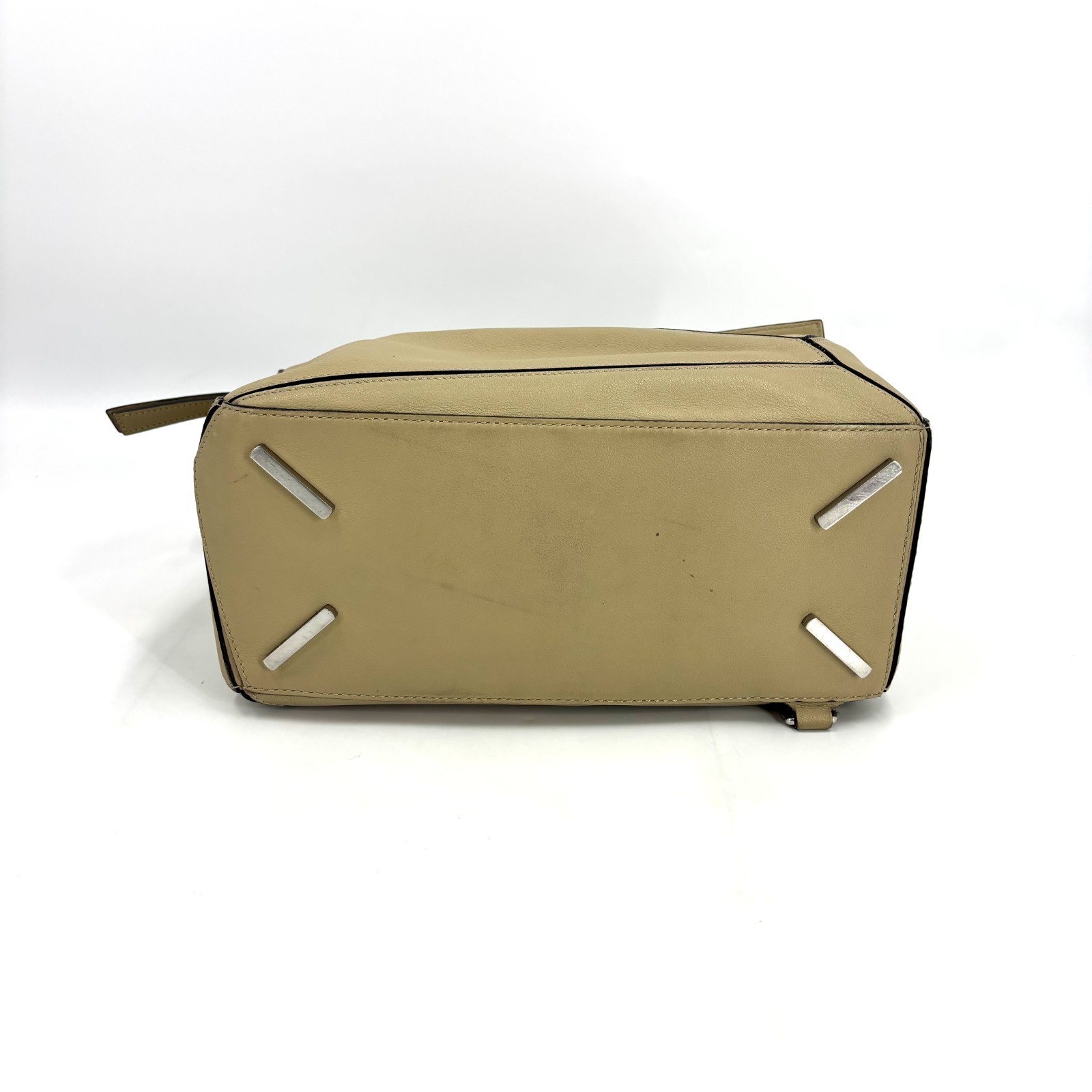 Loewe Sand Medium Puzzle Bag Grained Calfskin Leather Bag/j11854