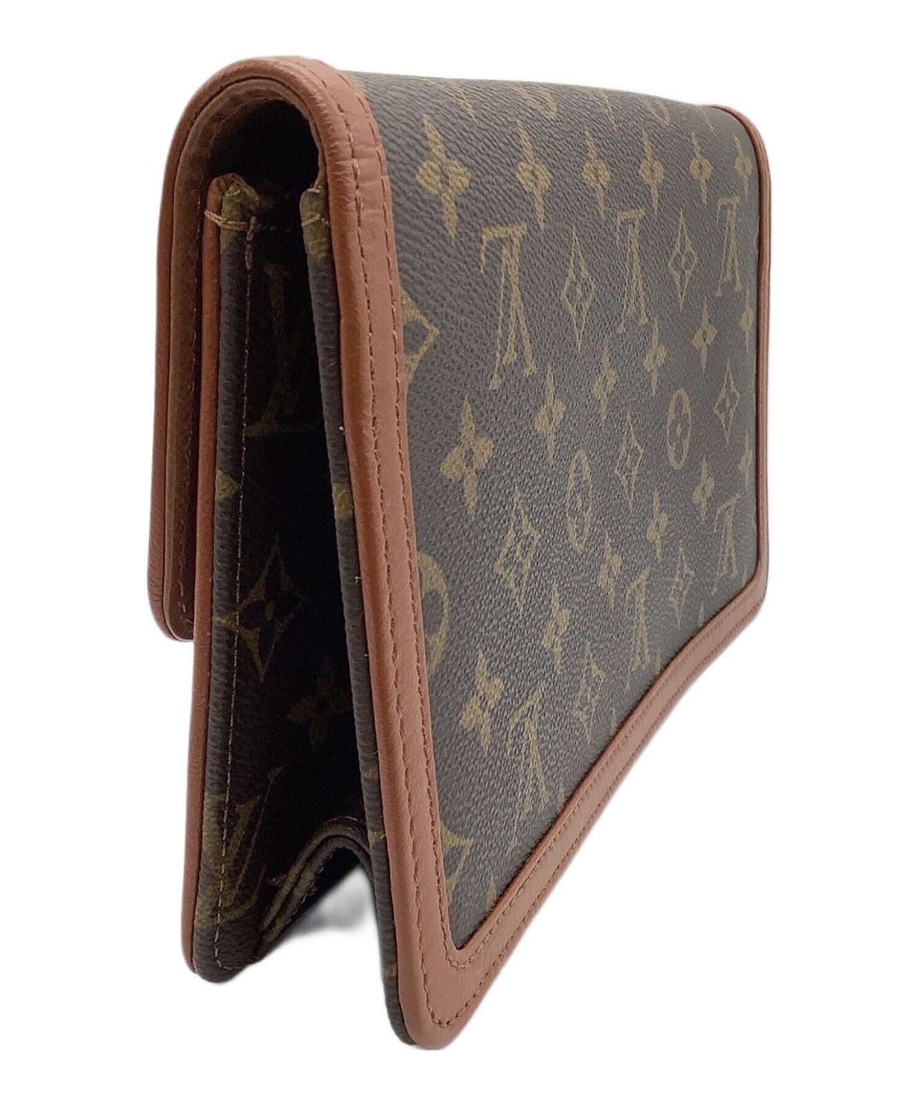 Louis Vuitton Pochette PM M51812 Coated Canvas Bag #TFB13861