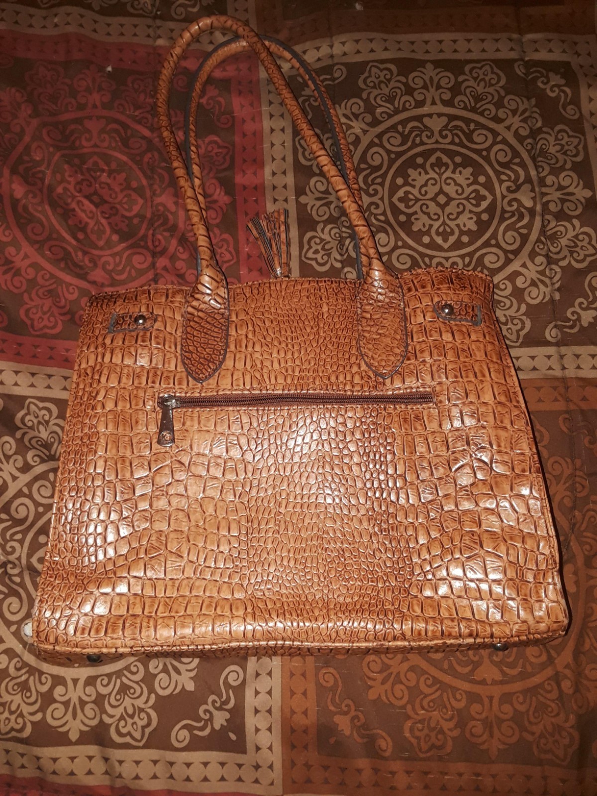 Medium-Large Sized Brown Purse