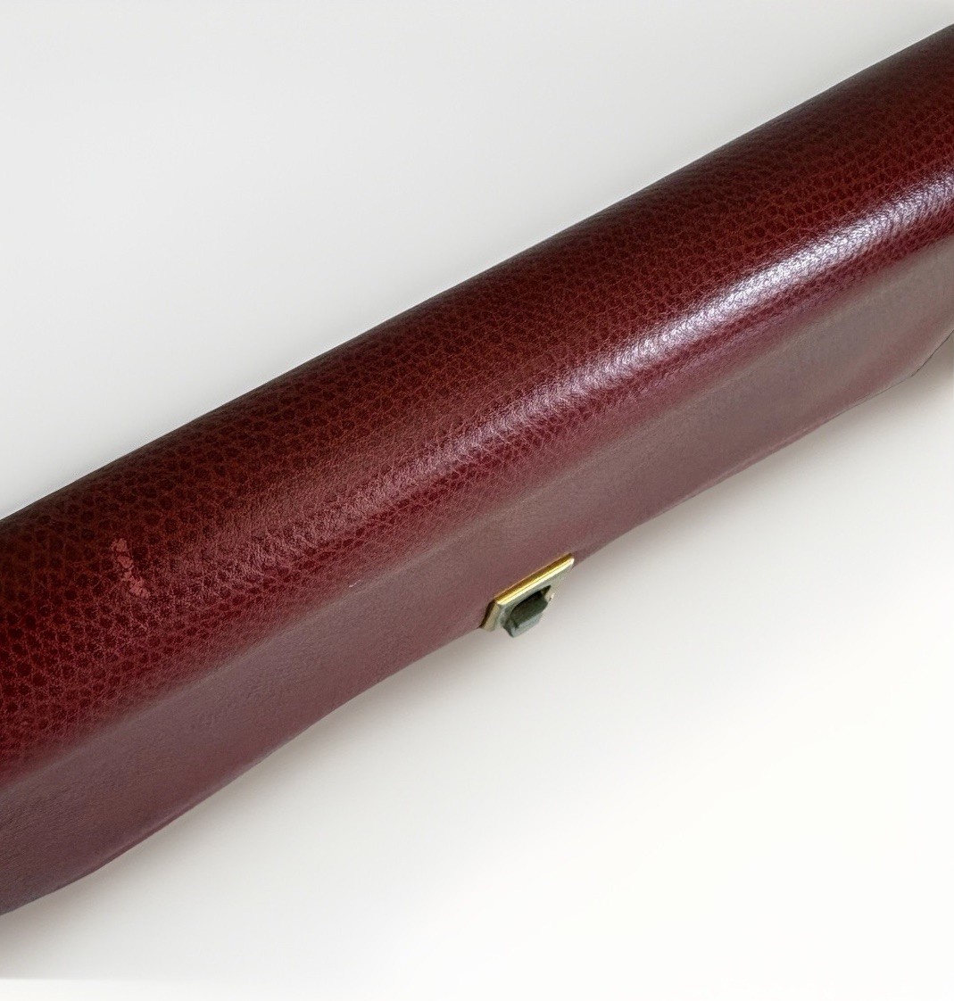 Authentic Bally Clutch Leather Red From Japan 0906