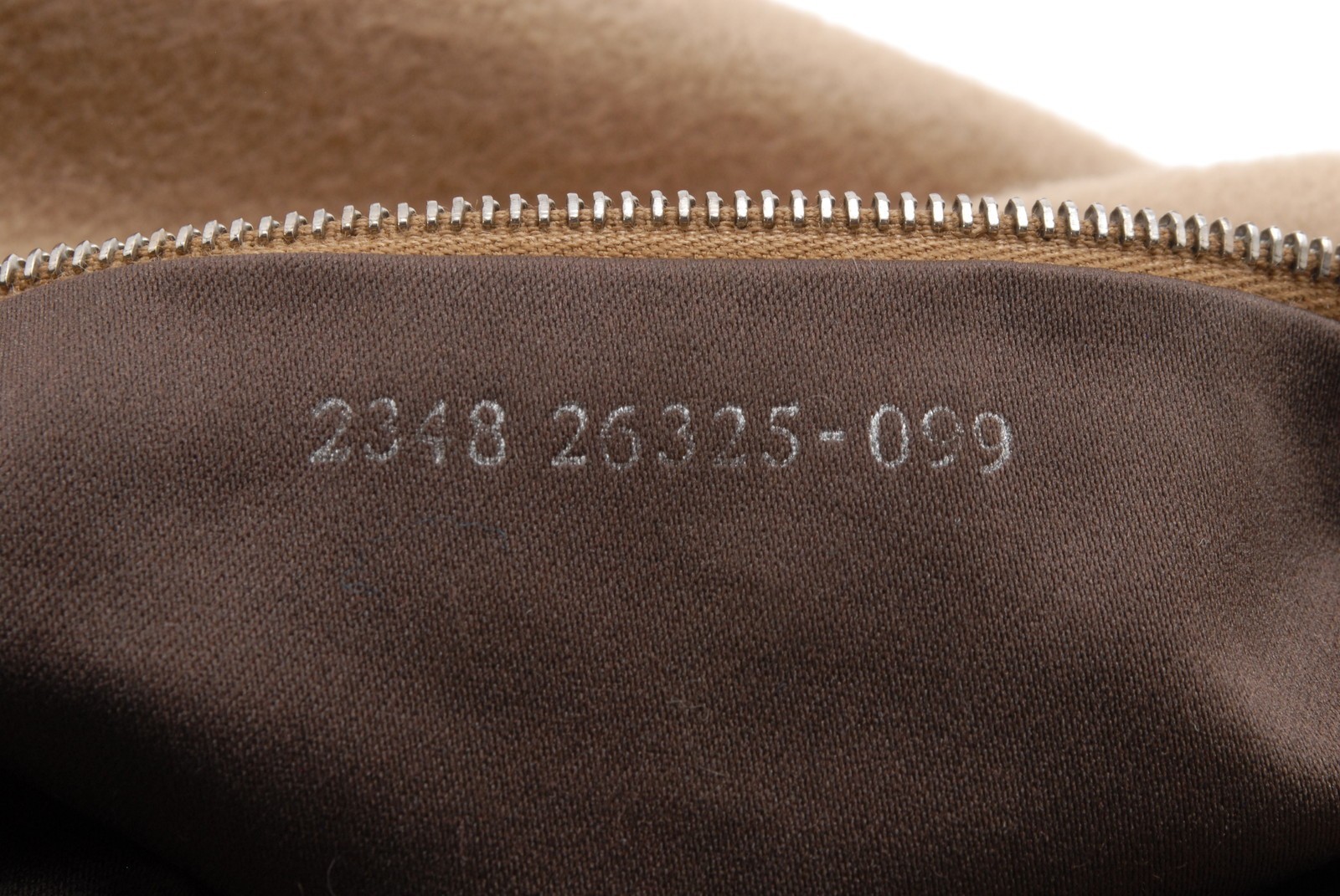 FENDI Mamma Baguette Shoulder Bag Beige Wool