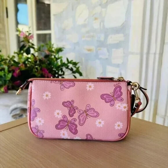 Coach Rowan Butterfly Leather Satchel Handbag/Wallet option NWT Authentic