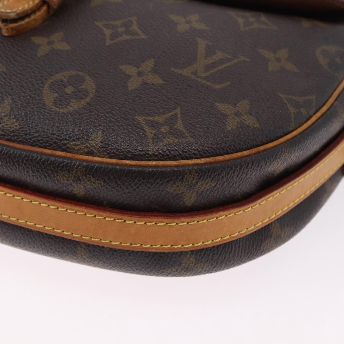 LOUIS VUITTON Monogram Jeune Fille MM Shoulder Bag M51226 LV Auth BA14648