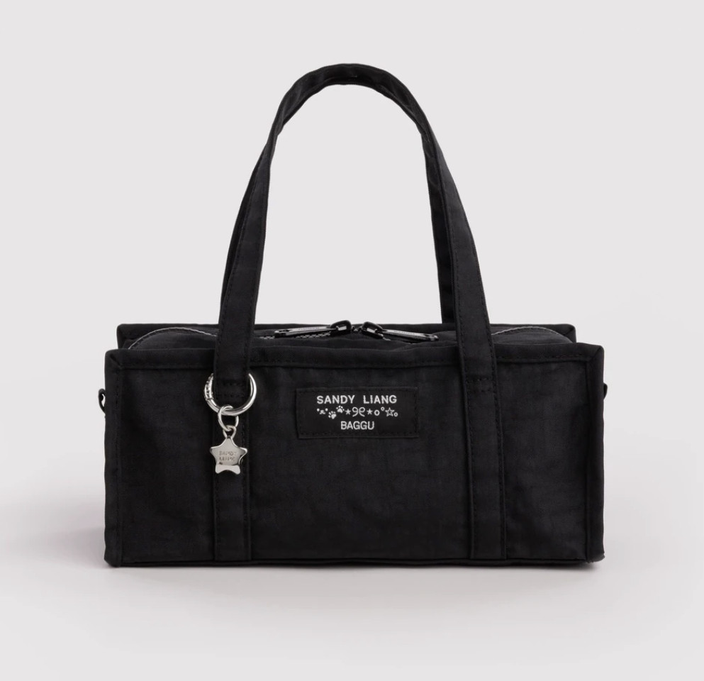 BAGGU X Sandy Liang Market Mini Nylon Market Bag NEW – BLACK