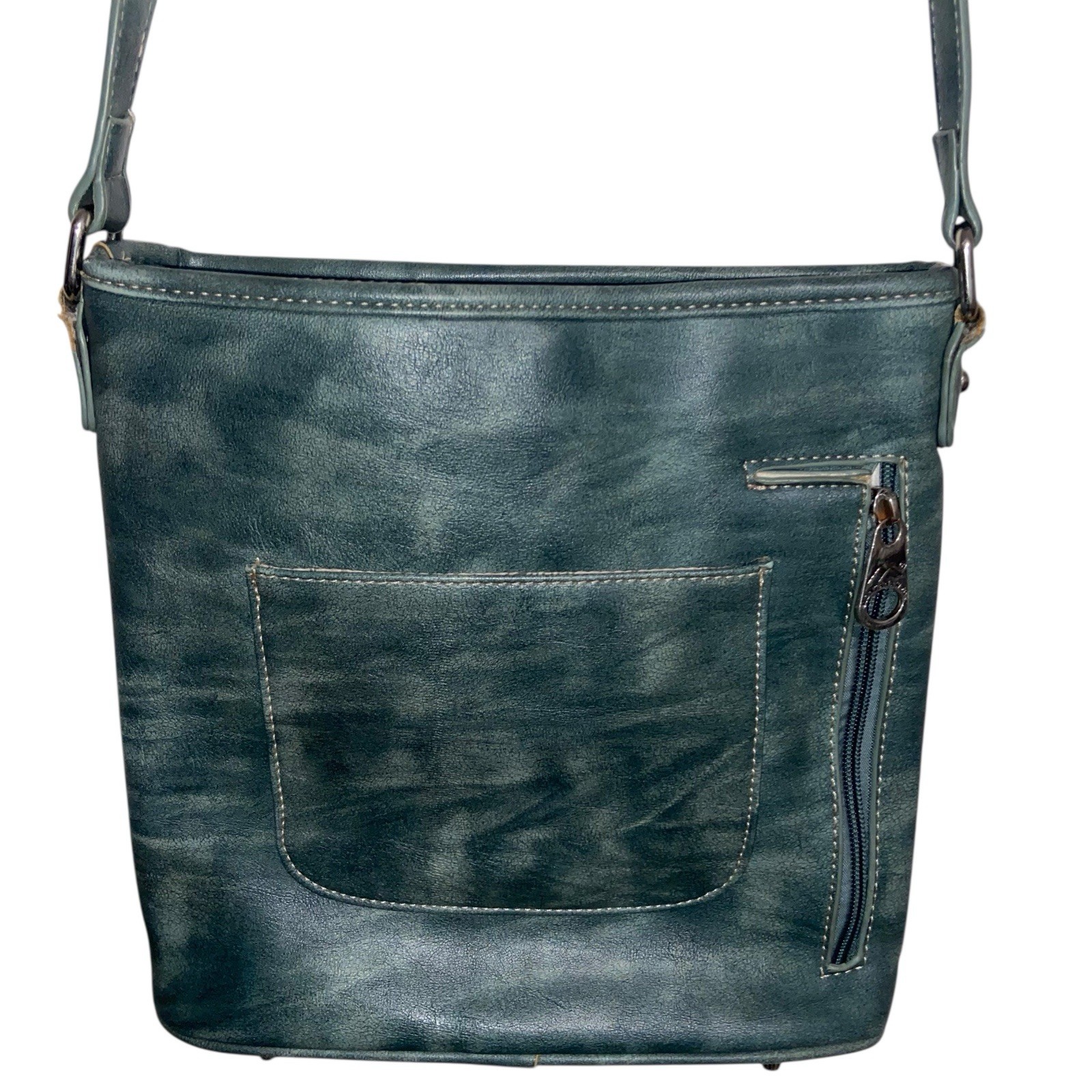 Montana West Bag Studded Shoulder Concealed Carry Purse Faux Leather Western