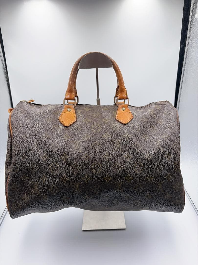 LOUIS VUITTON Speedy 30 M41526 Monogram Handbag Brown Womens H20 W32 D19cm