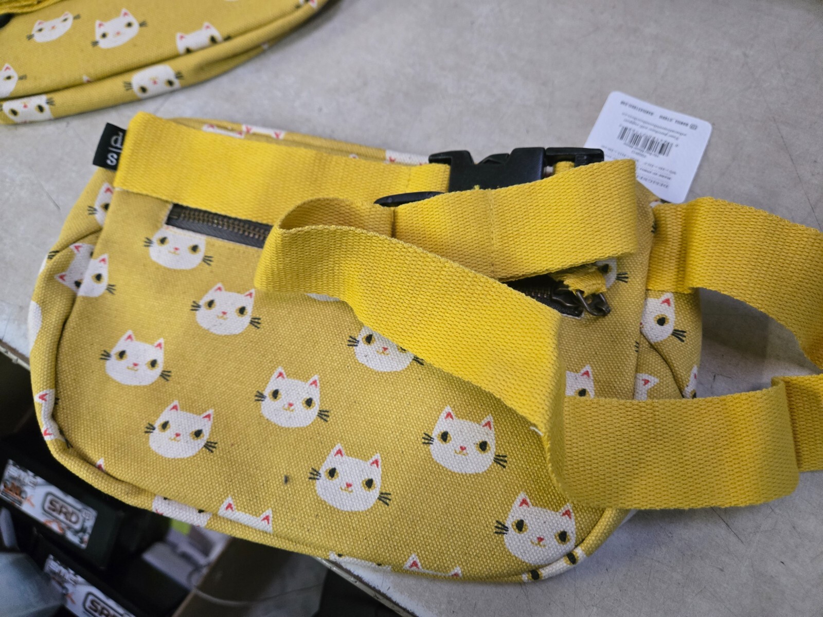Danica Studio MEOW MEOW HIP BAG / FANNY PACK / CROSSBODY SLING, 100% Cotton