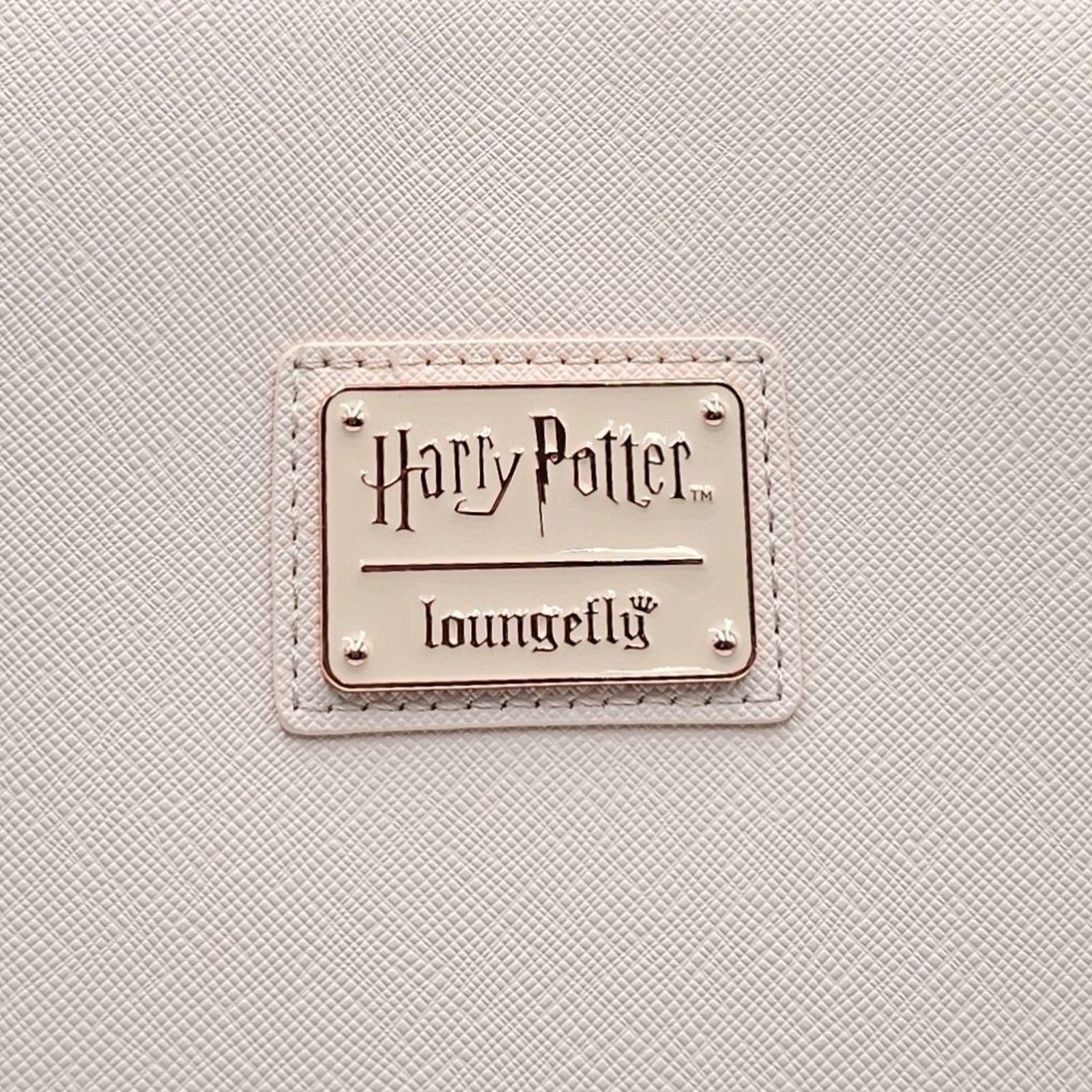 Loungefly Harry Potter Deathly Hollows Elder Wand Rose Gold Crossbody Handbag