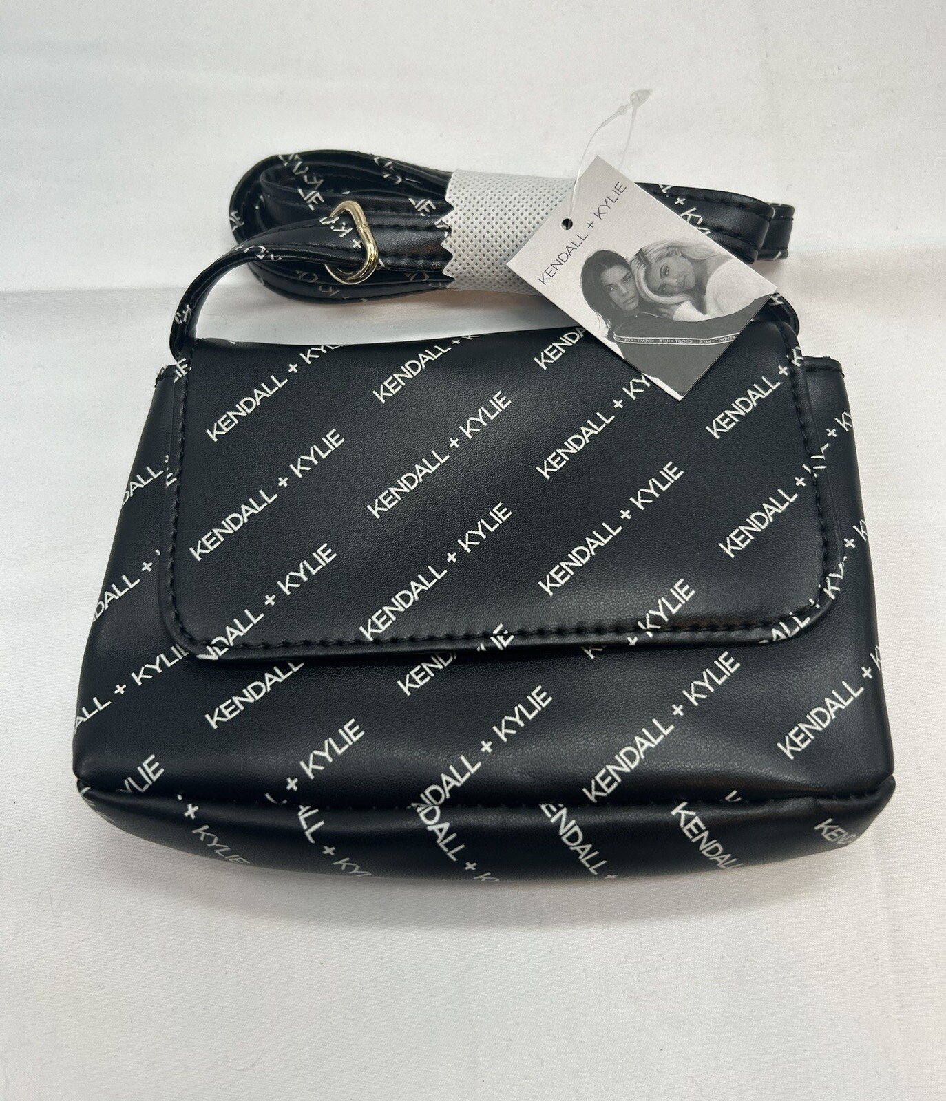 kendall + kylie Crossbody Black Bag ( 5.9in ) Super Adorable Bag New W/Tags.