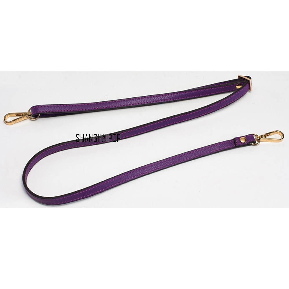 Replacement Genuine Leather Bag Shoulder Strap DIY Cross Body Adjustable 130cm