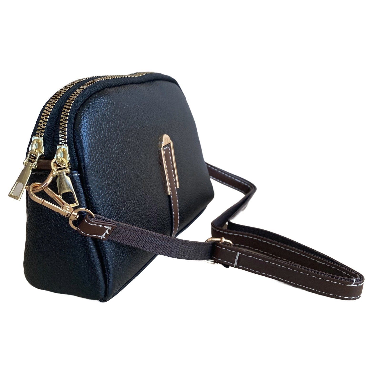 Small crossbody fanny pack handbag shoulder bag women’s bag M 12 Black