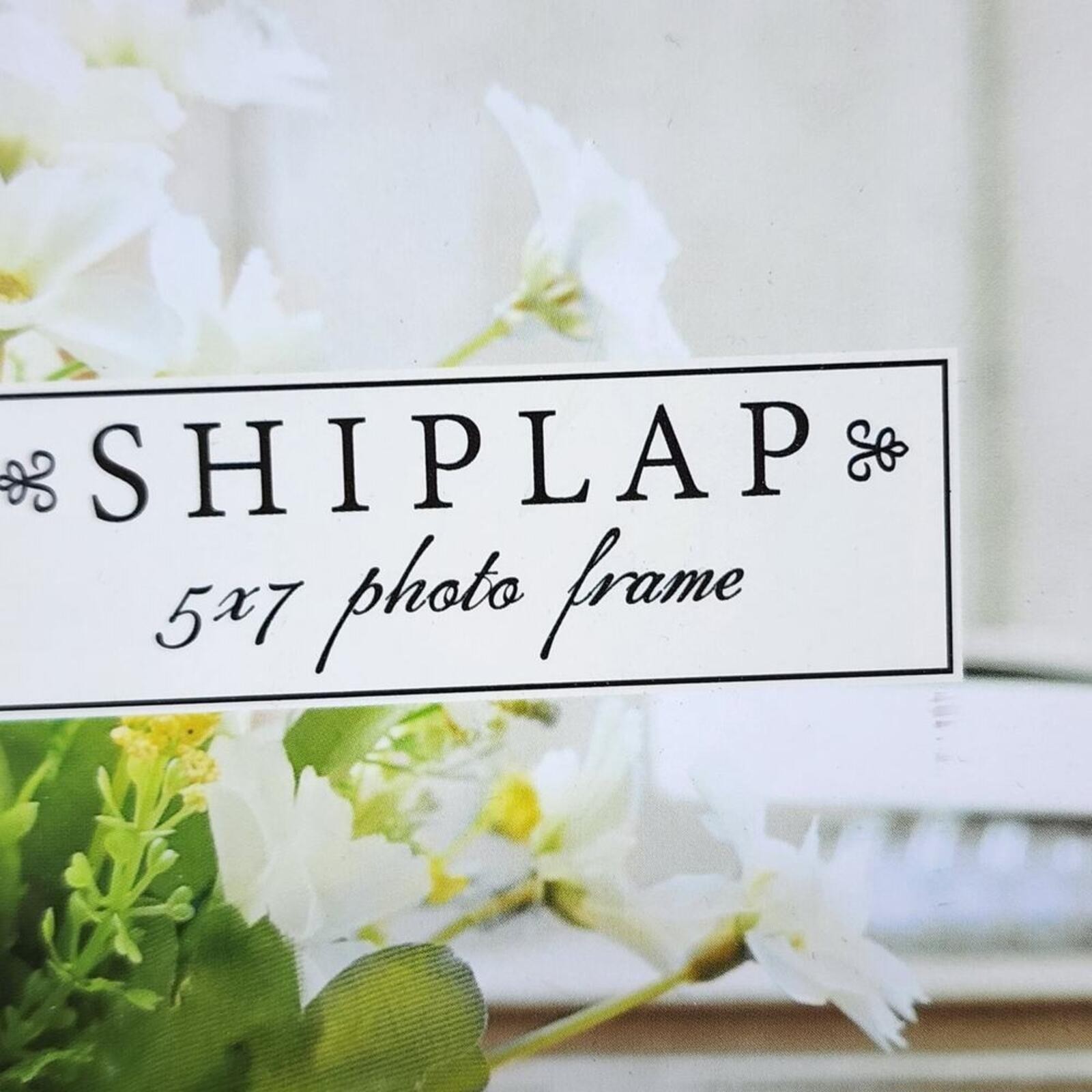 NWT Black Shiplap Photo Collage Picture Frame