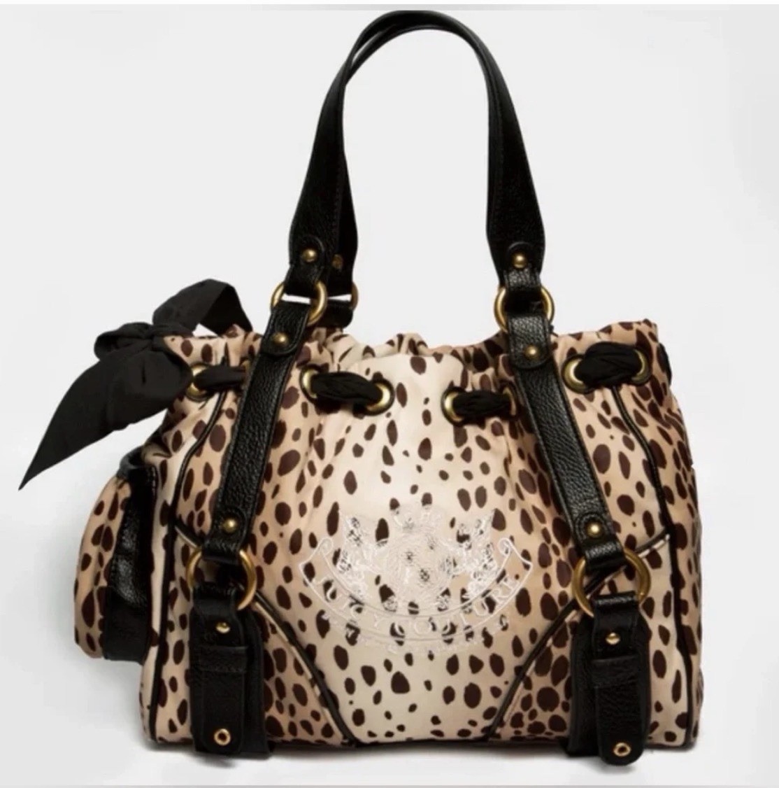 NWT – Juicy Couture Cheetah Print Once Upon A Time UK Daydreamer Tote Bag