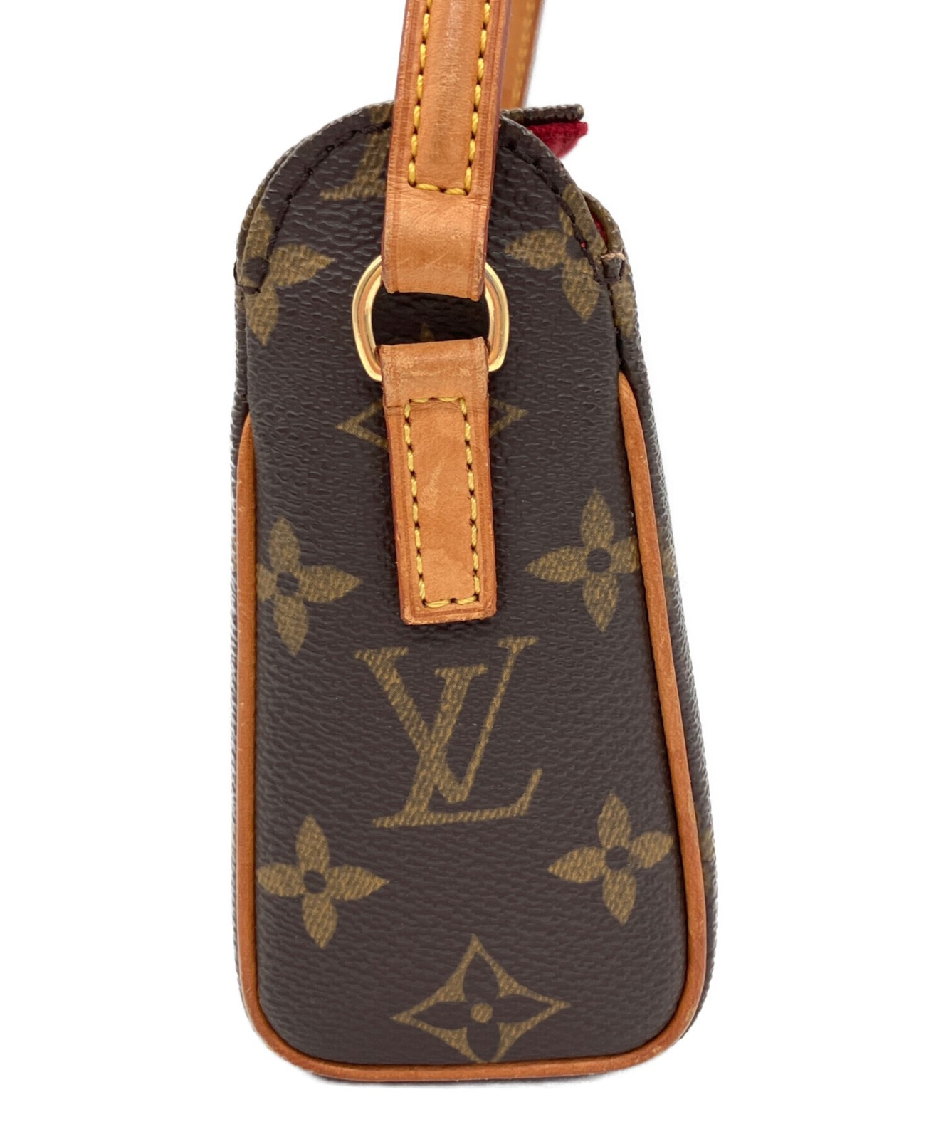 Louis Vuitton Monogram Recital Shoulder Bag M51900 Coated Canvas Brown #TFB1577