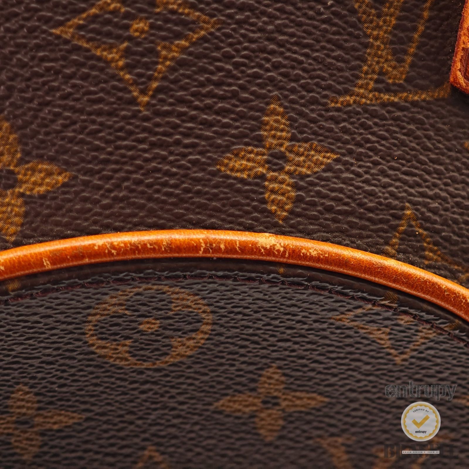 LOUIS VUITTON Ellipse MM M51126 Hand Bag Monogram Canvas Brown 【ImportFeeFREE】