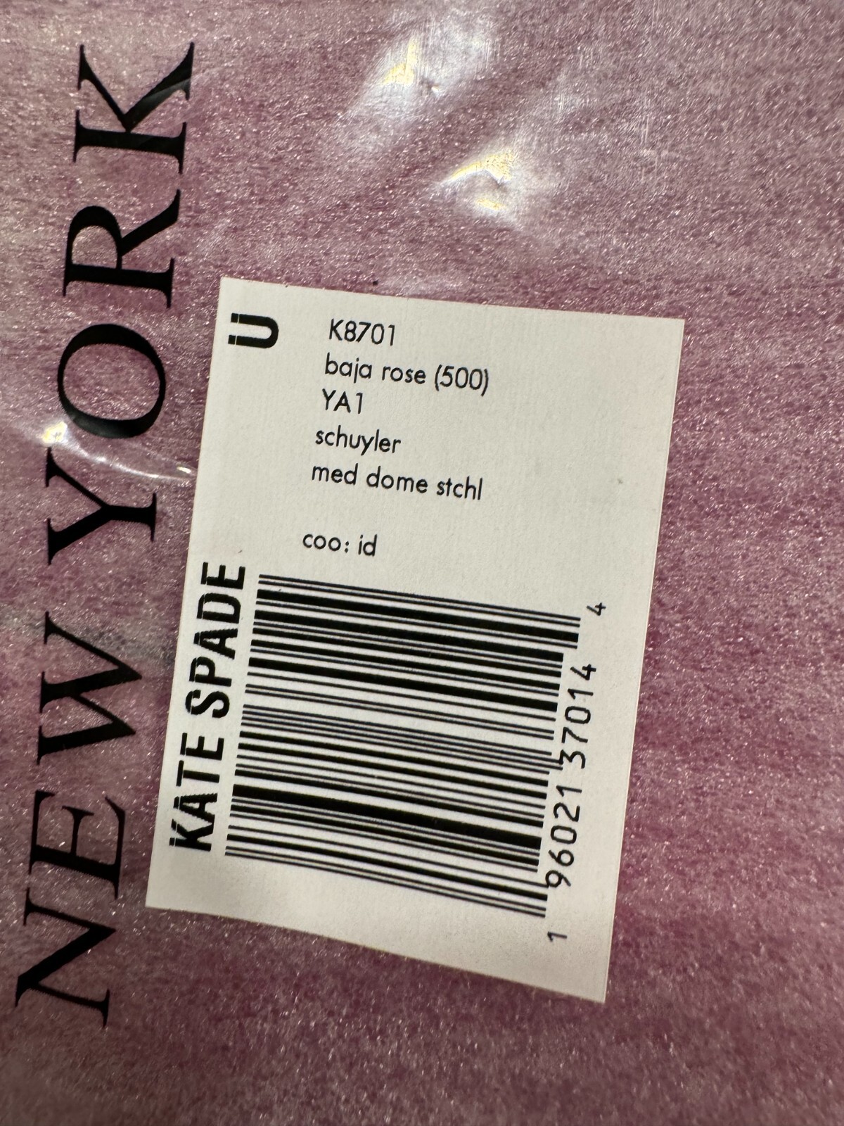 Kate Spade Schuyler Medium Dome Satchel Baja Rose NWT *$349 Retail* Free Ship!!