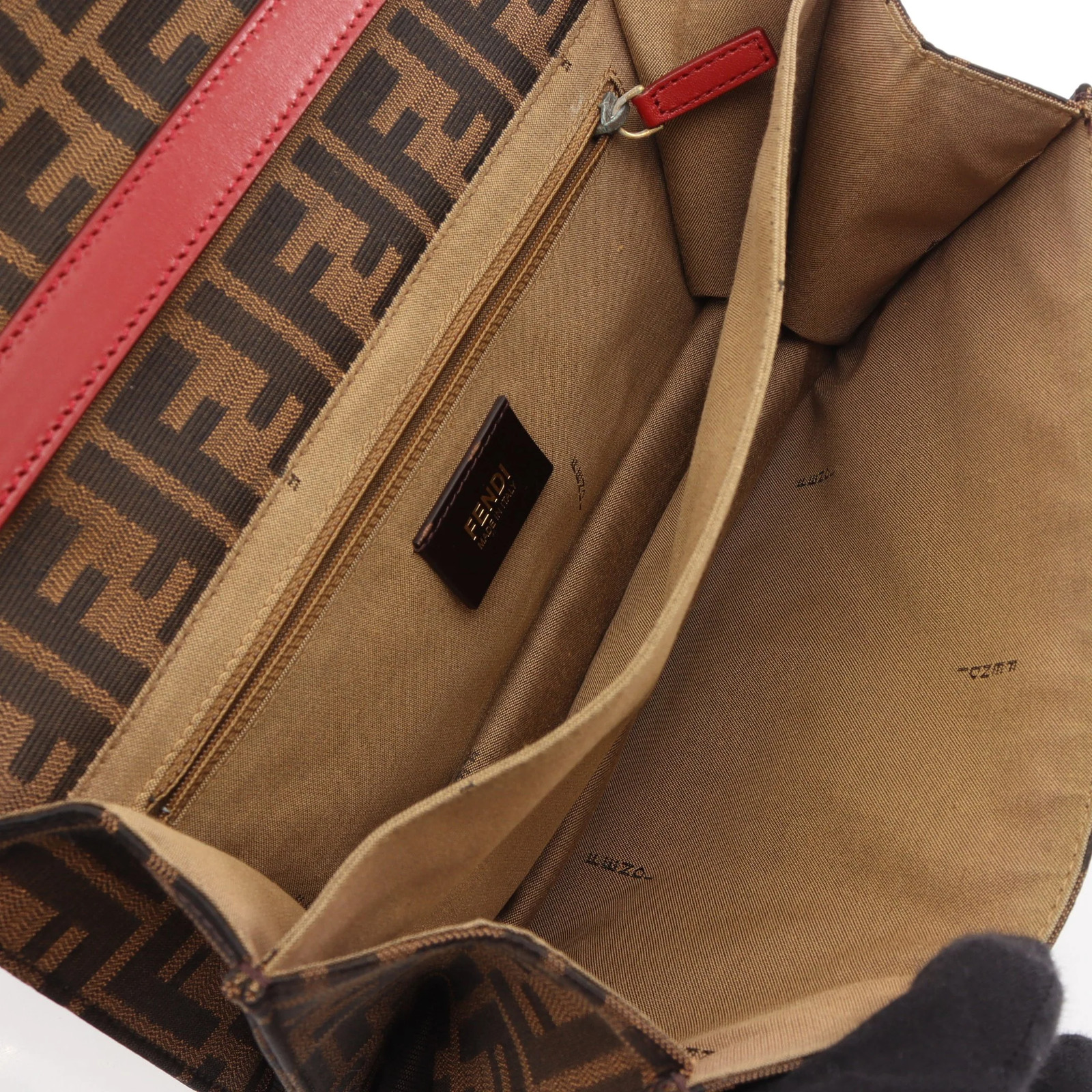 Fendi 2WAY Handbag Black Leather #RCB13705