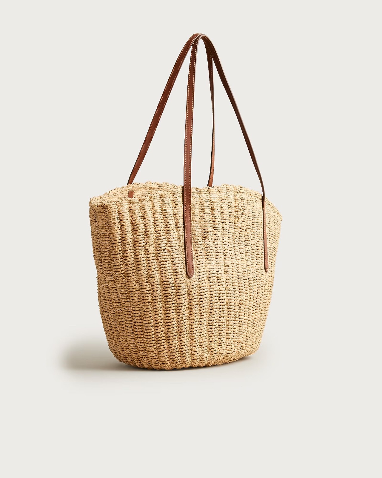 NWT J.Crew Como Woven Straw Tote