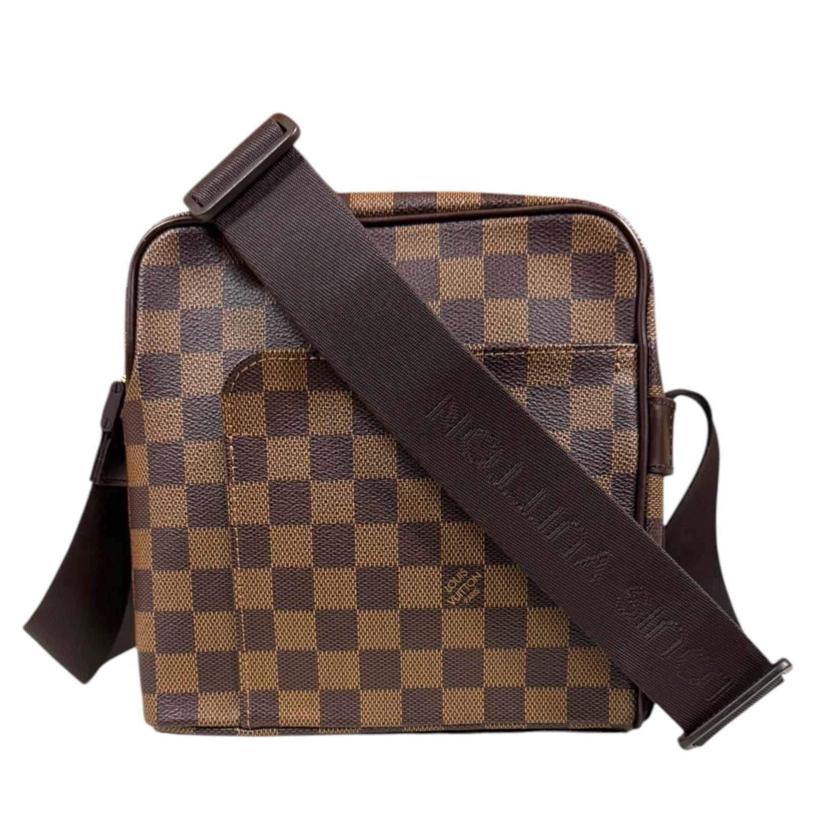 LOUIS VUITTON Shoulder Bag N41442 Damier canvas Olaf PM used
