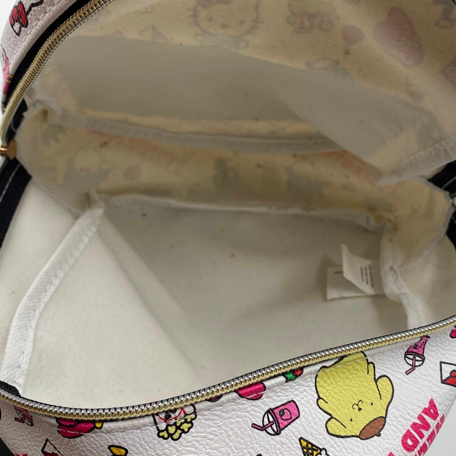 Sanrio Hello Kitty and Friends White Mini Backpack 10″ Purse Bag Fast Forward