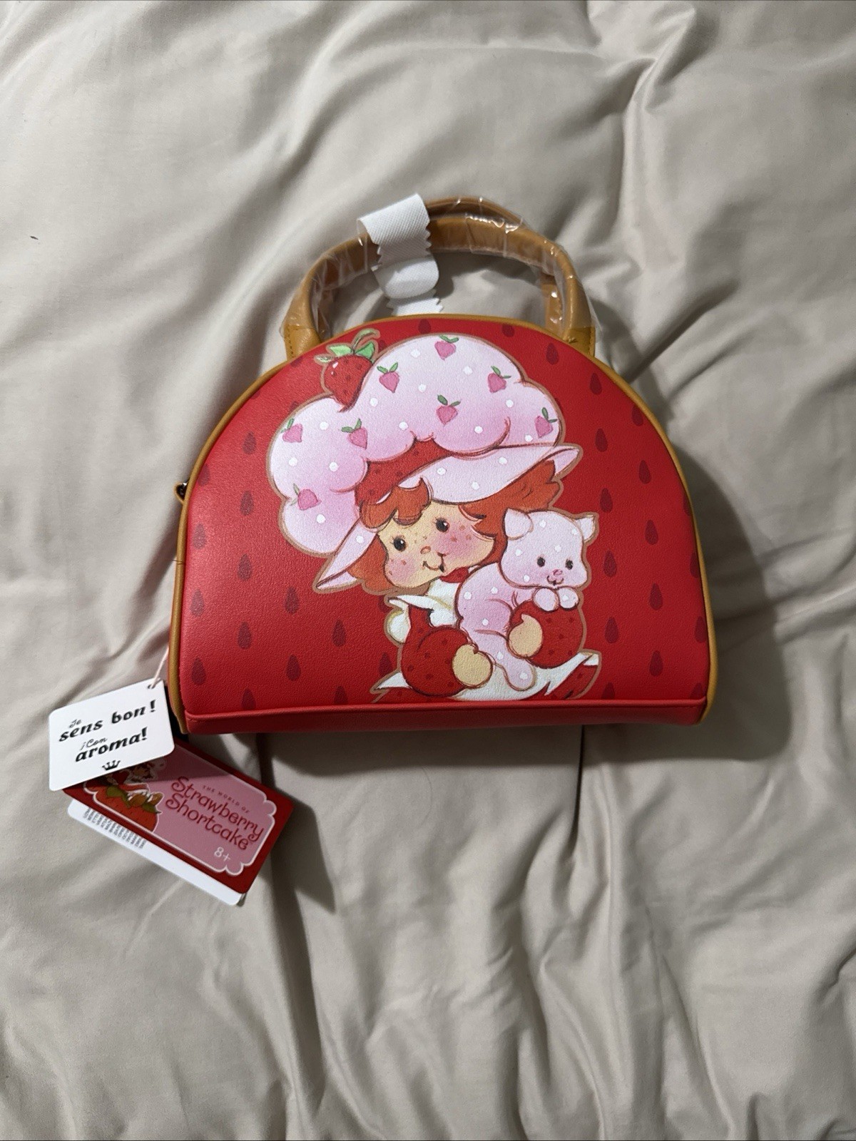 Loungefly Strawberry Shortcake & Custard Scented Crossbody Bag Purse NEW