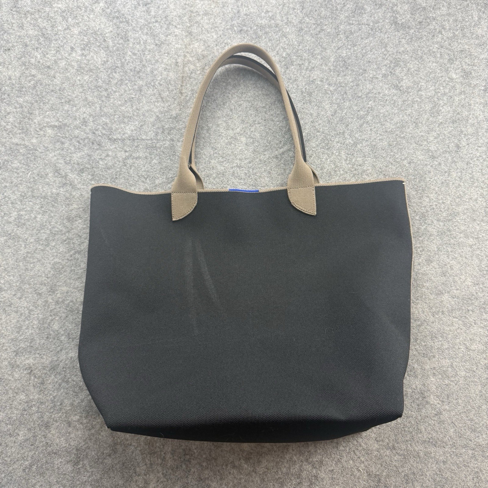 ROTHY’S The Lightweight Tote Bag Black Portobello Standard Knit