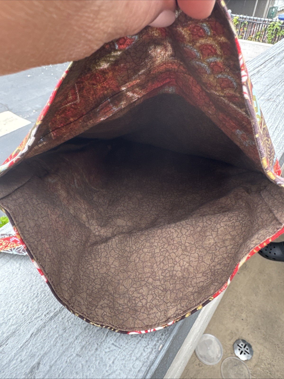 Homemade Cross Body Bag