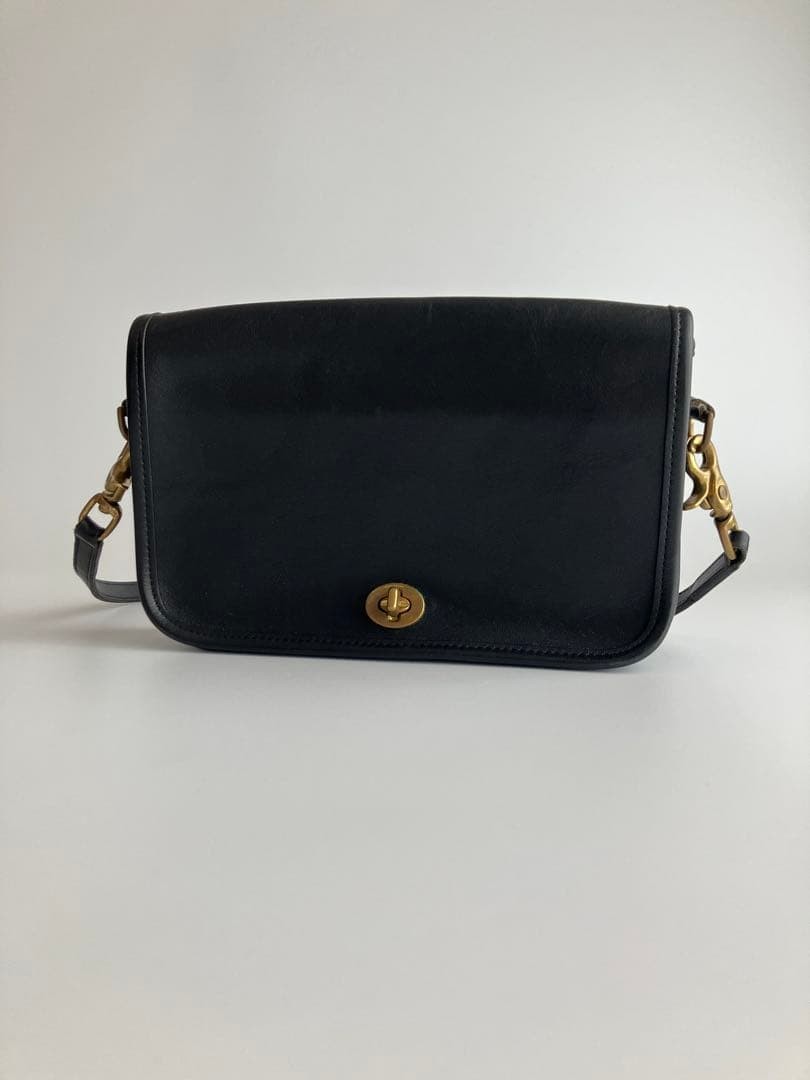 OLD COACH Shoulder Bag Black