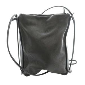 Marco Masi Black Leather Shoulder Bag, 24.5cm (9.6″), Excellent Condition