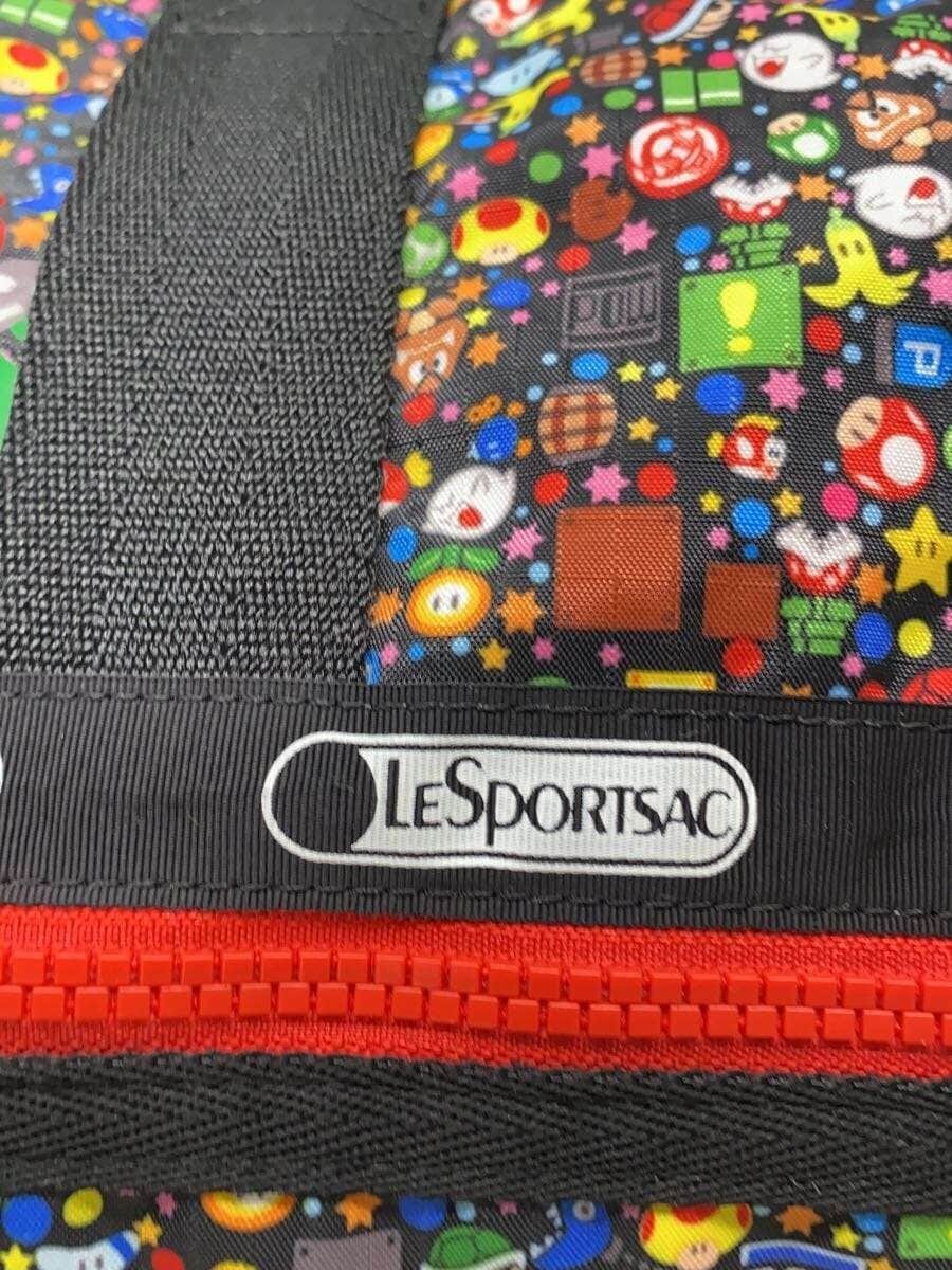 LESPORTSAC Boston Bag — Black All-over Pattern ? NULL ?