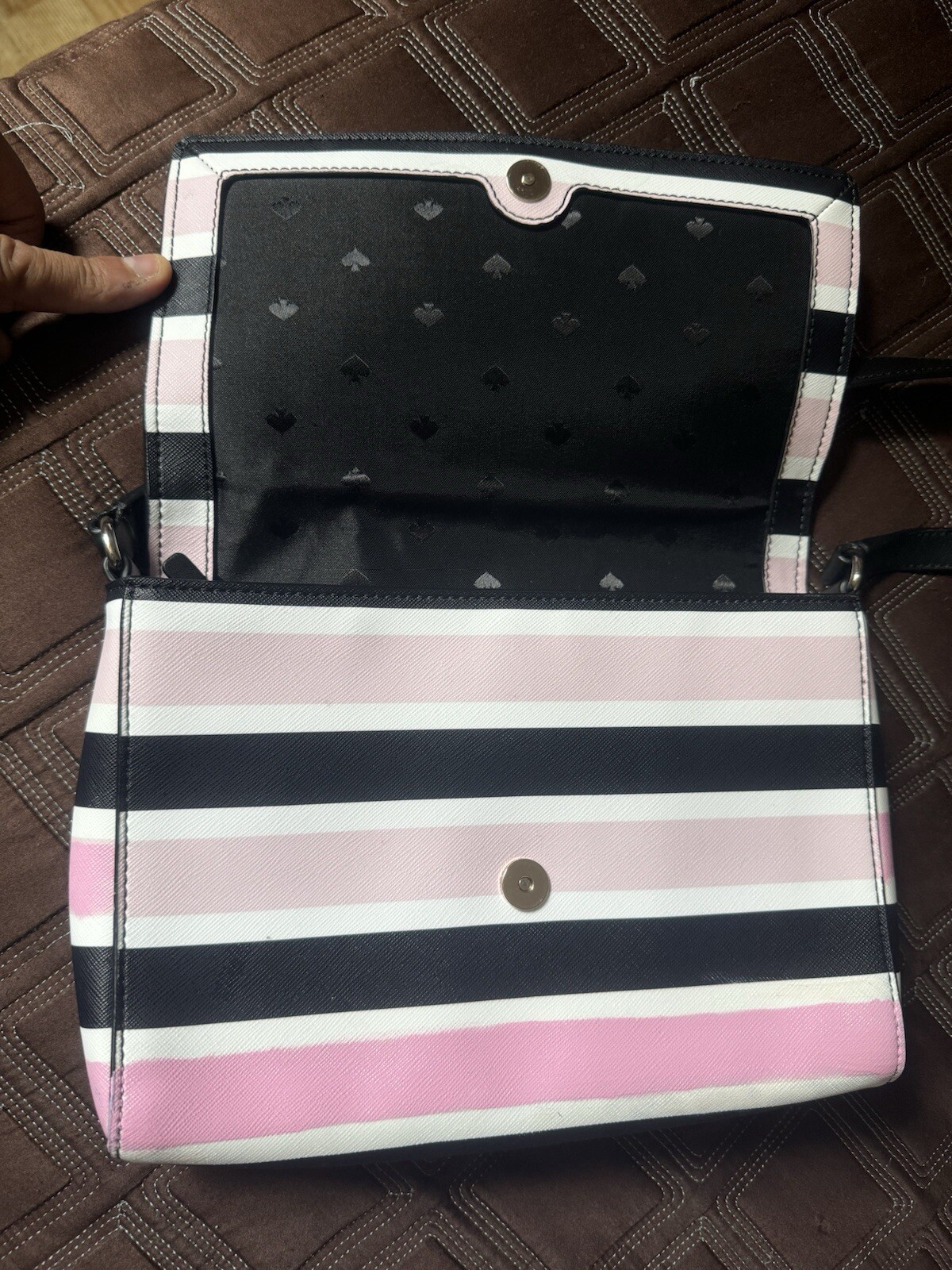 Damaged-Repainted SOLD AS IS: Kate Spade NY COVE ST CROSSBODY 9”x6”x1” Saffiano